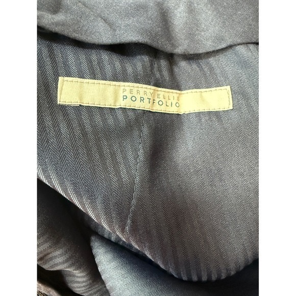Perry Ellis Portfolio Men's Dress Pants 40X30 Old Money Career Corpcore Formal‎ - Picture 9 of 13